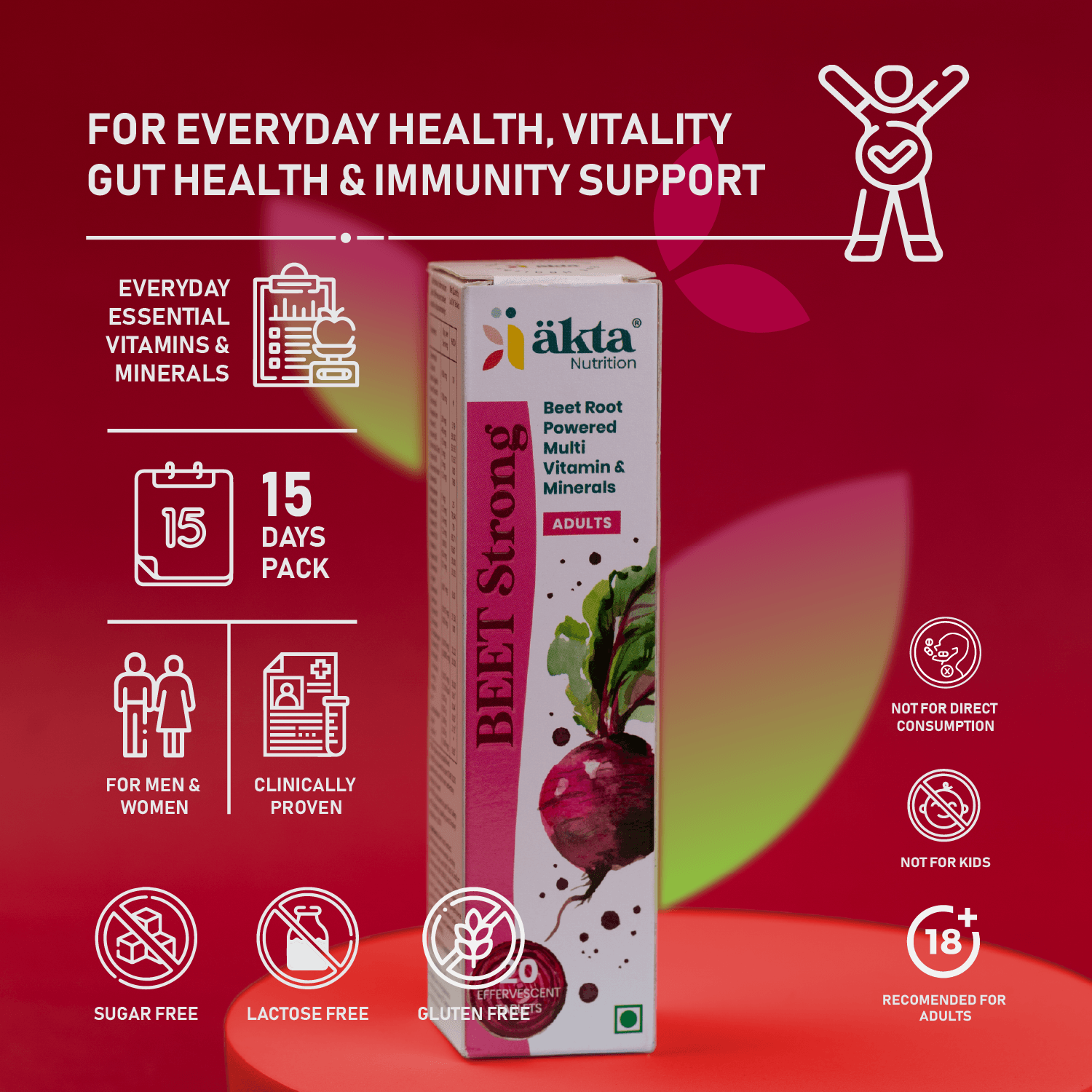 Revitalize Your Routine with Beet Strong: The Power-Packed Effervescent Multi-Vitamin